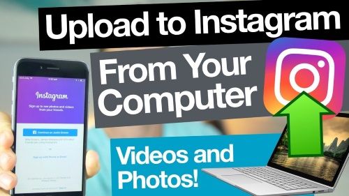 Как загрузить фото в Инстаграм с компьютера